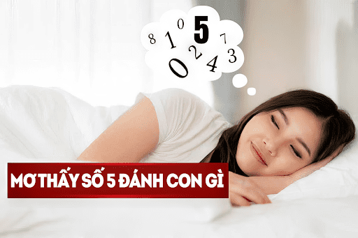 Nằm mơ thấy số 5 đánh con gì?