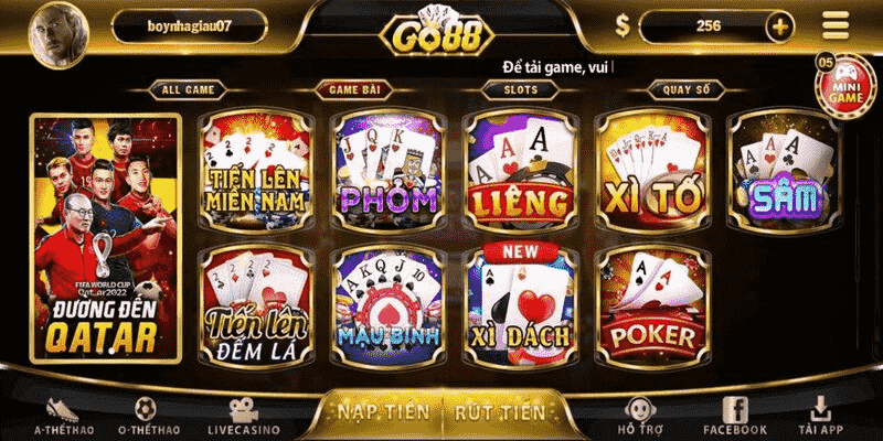 Giới thiệu về cổng game Go88